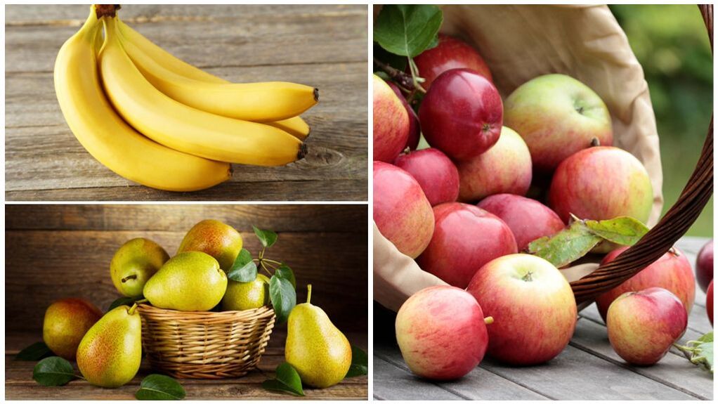 Head puuviljad podagra puhul – banaanid, pirnid ja õunad